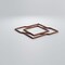 Ekena Millwork Extra Small Monument Decorative Fretwork Wood Wall Panels, Hickory, 7 3/8"W x 7 3/8"H x 3/8"T WALW08X08X0375MMTHI - alternate 4